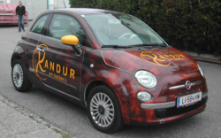 KfZ Werbefolie Beklebung