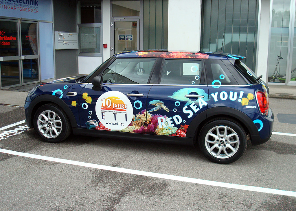 KfZ Werbefolie
