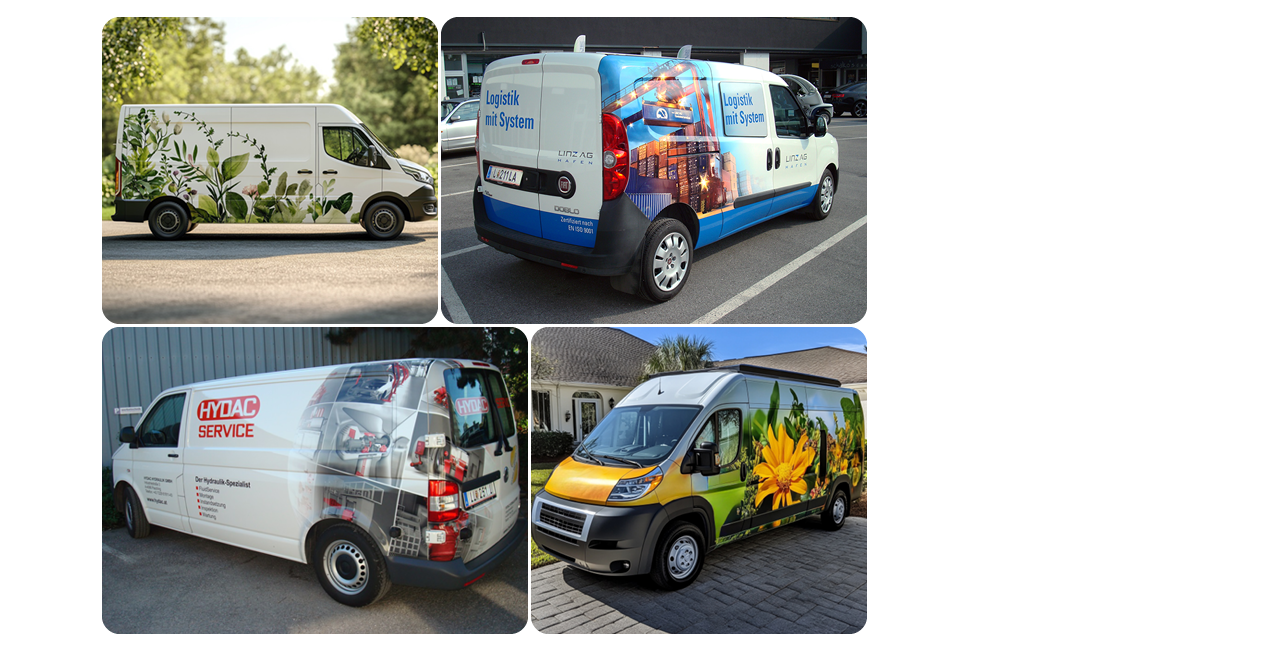 Autobeschriftung Collage