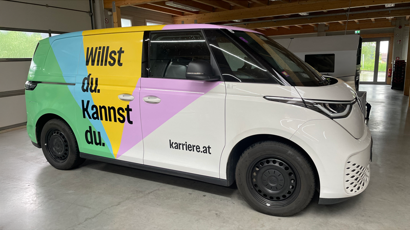 Autobeschriftung Karriere.at
