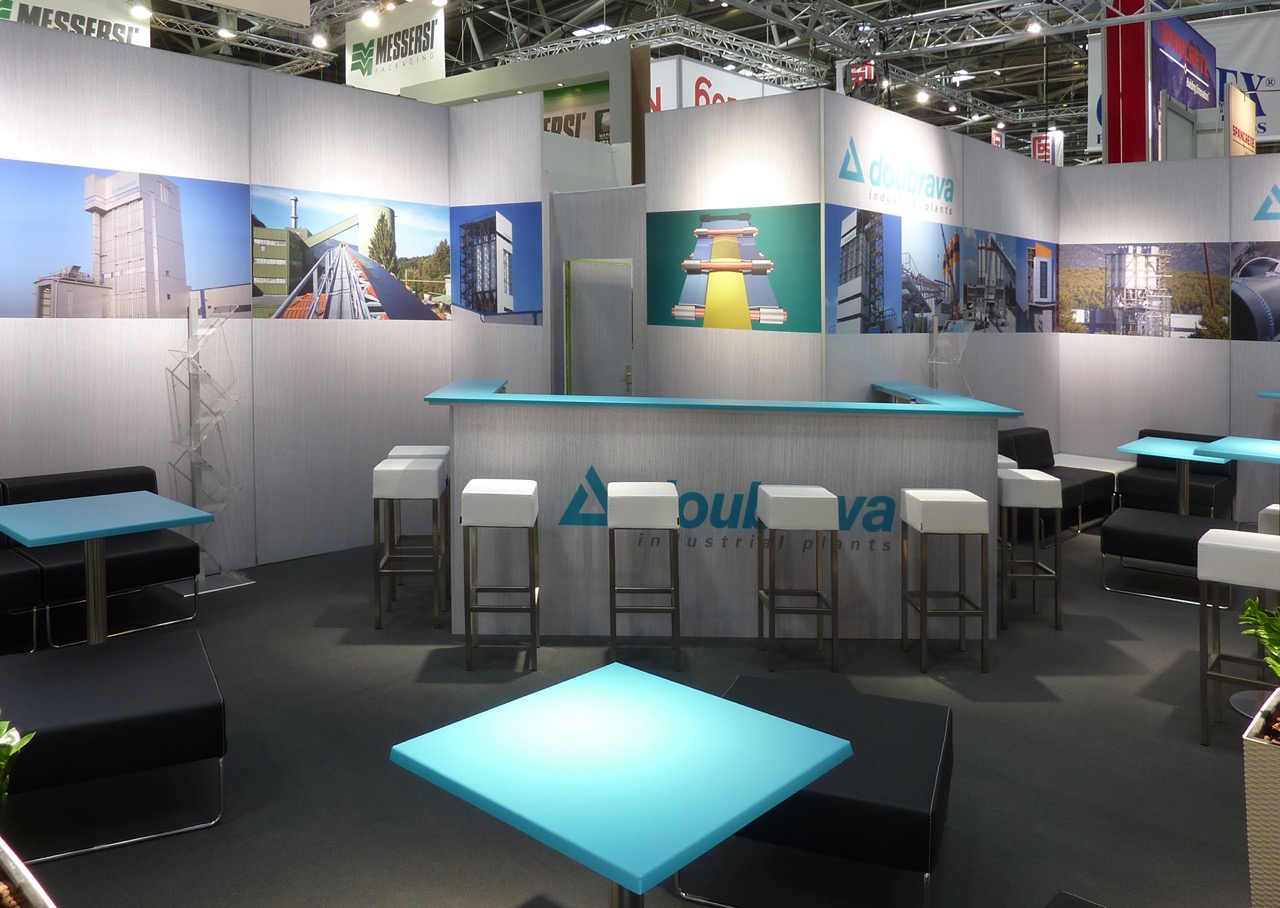 Messestand Doubrava Bauma