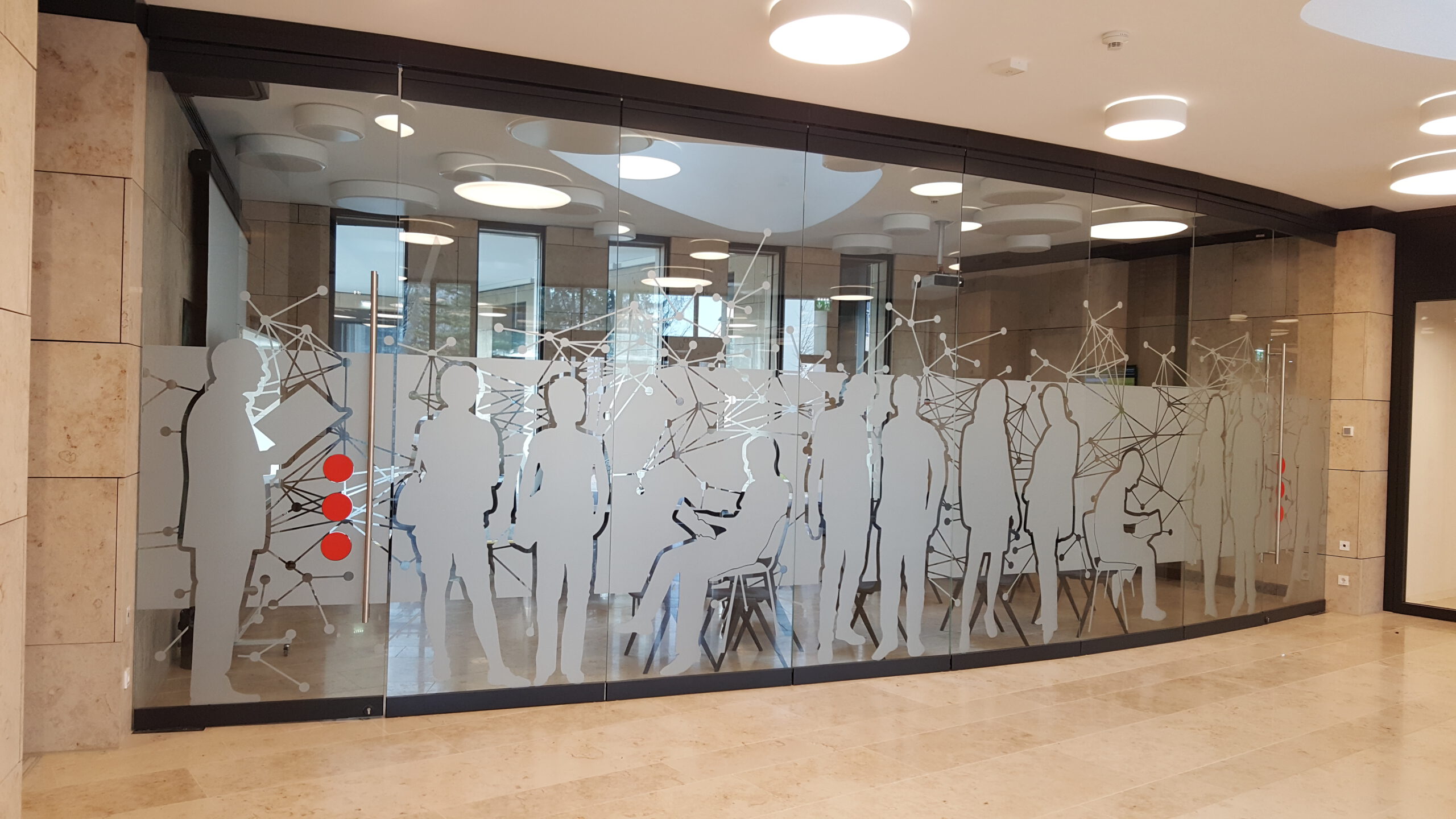 Sichtschutzfolien Glasdesign