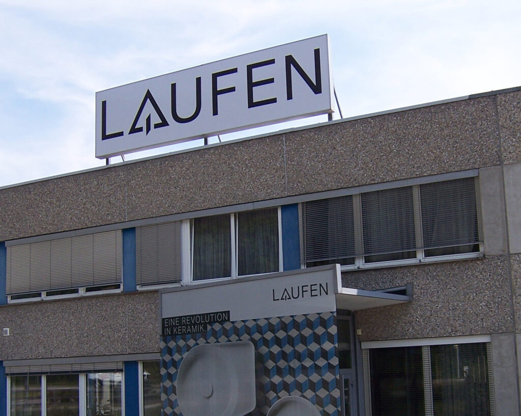 Laufen Schilder
